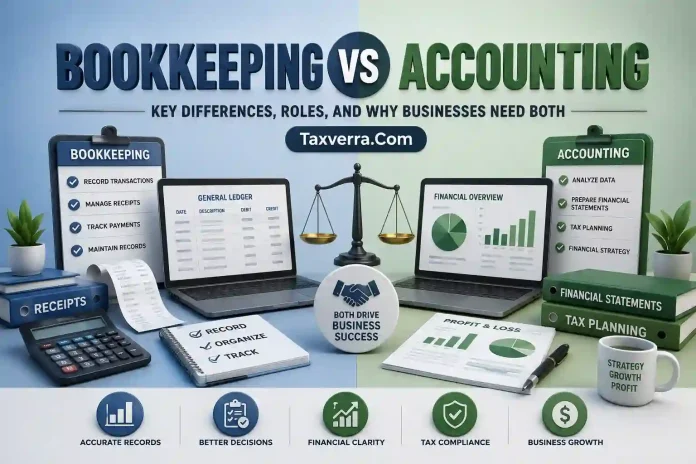 Bookkeeping vs Accounting