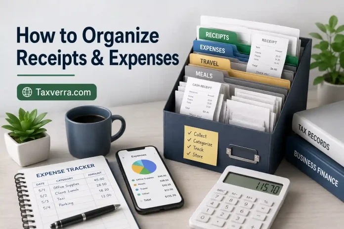 Organize Business Receipts