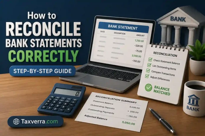Reconcile Bank Statements