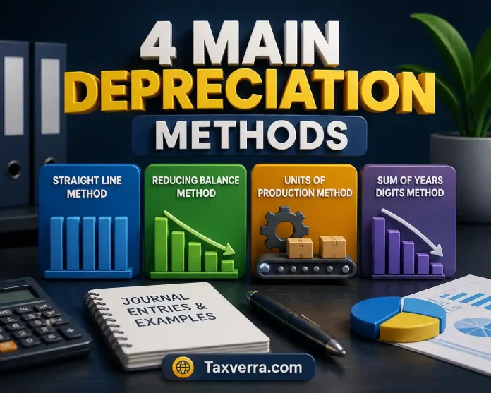 4 Main Depreciation Methods