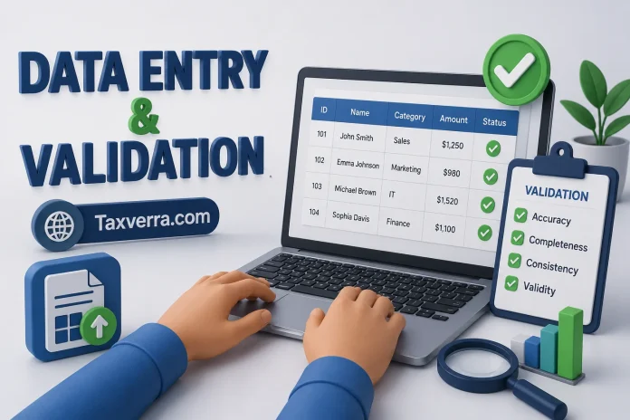 Data Entry & Data Validation Techniques